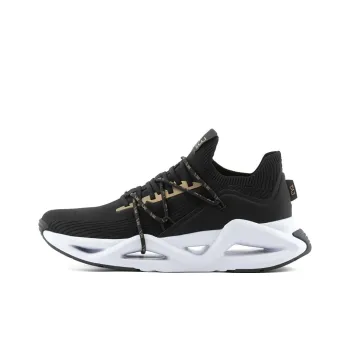 EMPORIO ARMANI EA7 Breathable Low Top Casual Shoes Men's Black