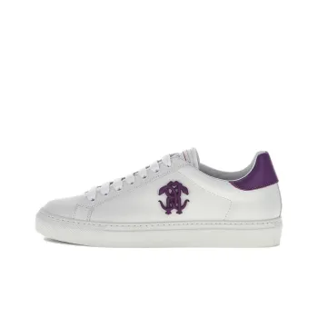Roberto Cavalli Low-Top Skateboard Shoes Women's White