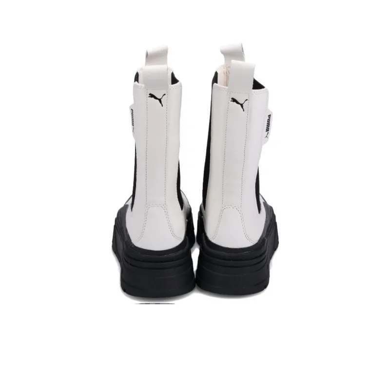Puma Women's Mayze Stack Chelsea Boot 'Vaporous Grey Black'-3