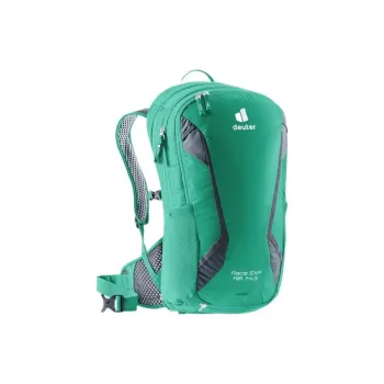 DEUTER 14L Cycling Backpack Double Shoulder Outdoor Bag Polyamide Fern Green Unisex