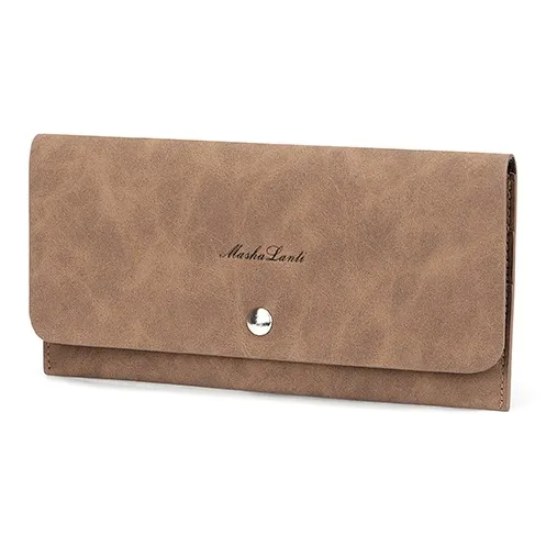 MashaLanti Synthetic Leather Wallet Regular Men's Coffee-1