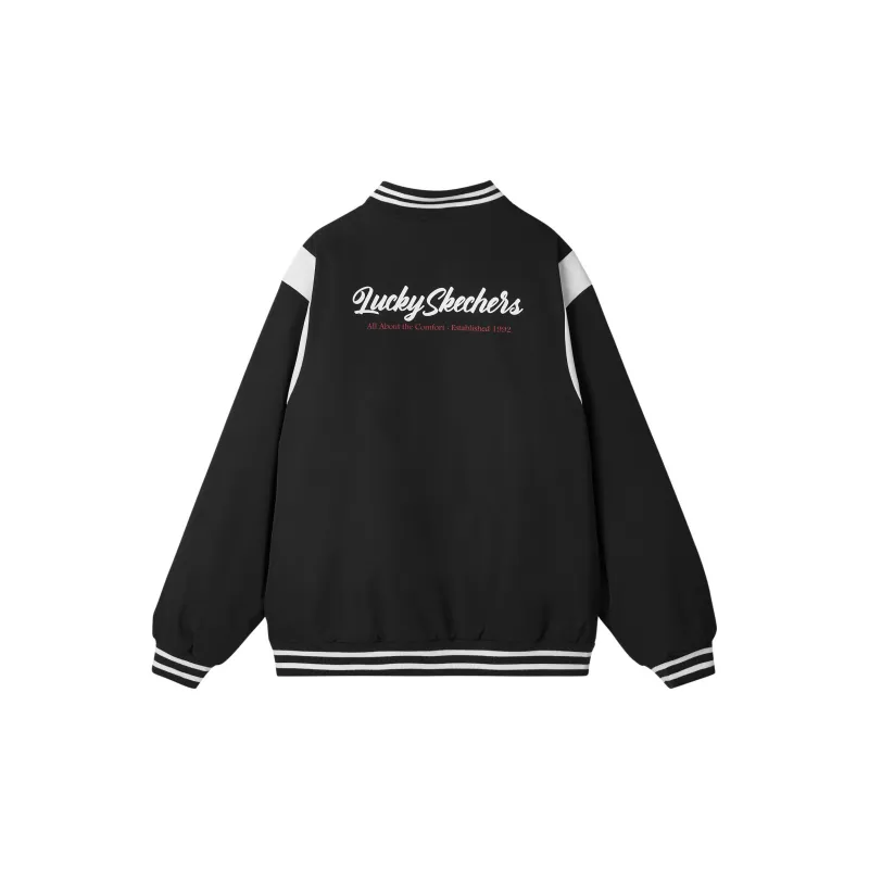 Skechers New Year Puffer Jacket Unisex Carbon Black-1