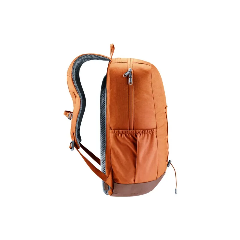 DEUTER Recycled Polyester Backpack Unisex Chestnut Silhouette-4