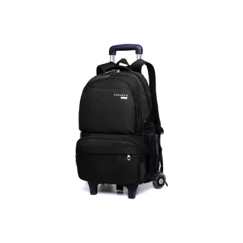 Natural Fish Nylon Backpack Regular Men's Black/Blue/Gray