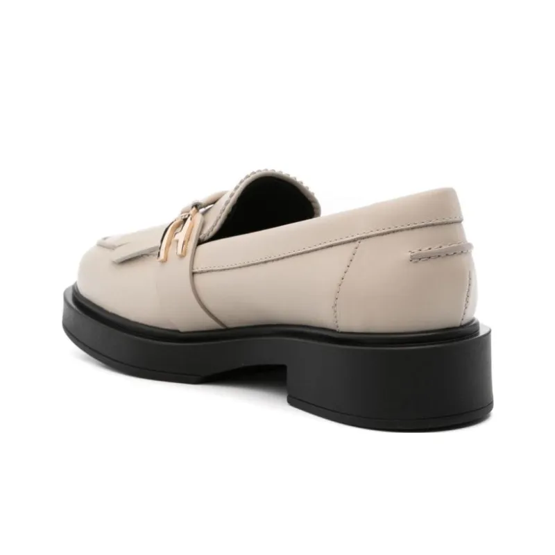 Furla Legacy Loafers 2cm Women's Ecru-3
