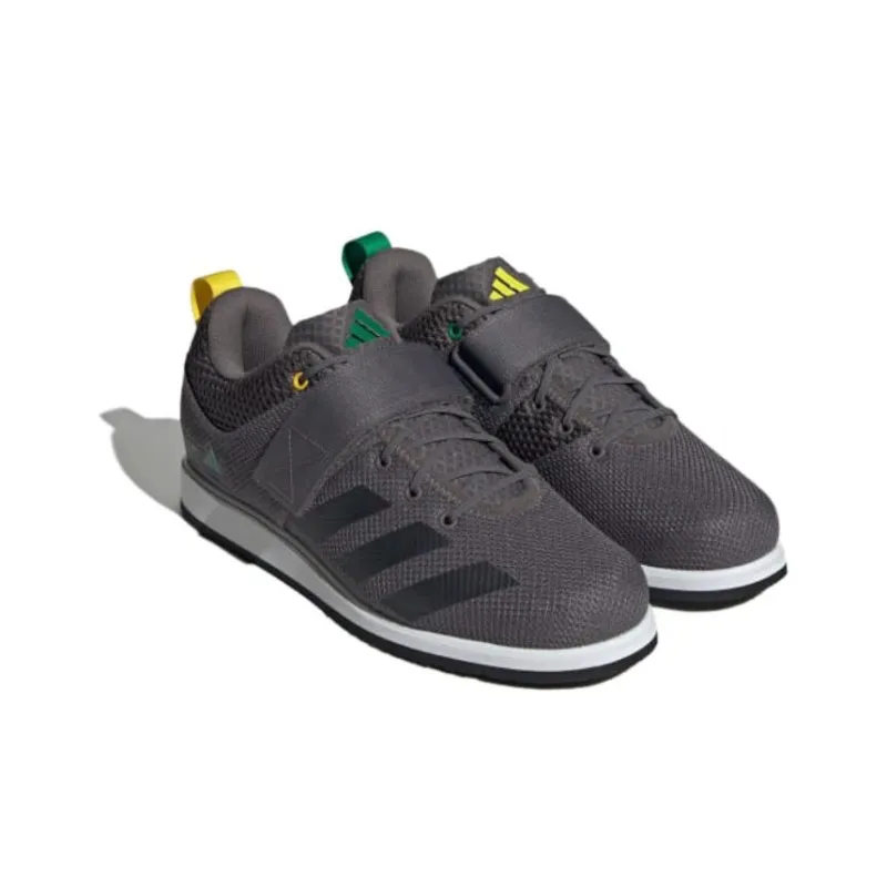 Adidas Powerlift 5 Charcoal Core Black Cloud White-2