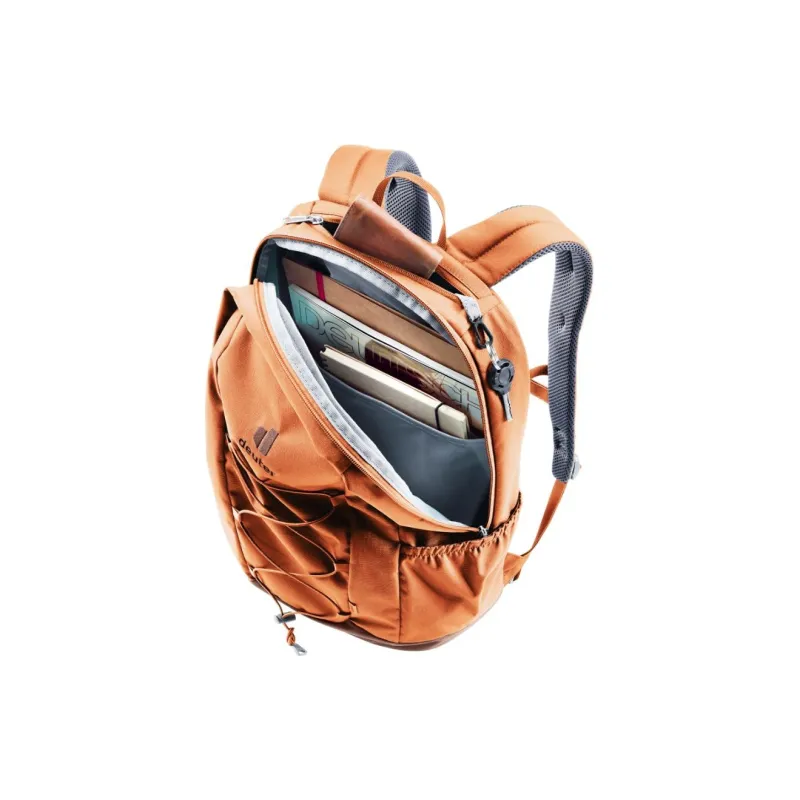 DEUTER Recycled Polyester Backpack Unisex Chestnut Silhouette-8