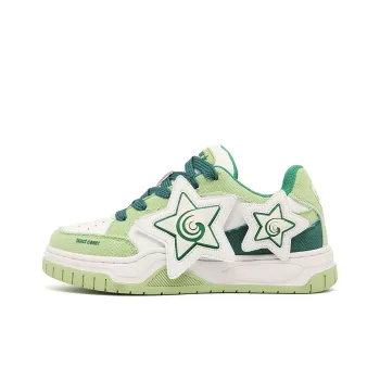 1xact Cover Skateboard Shoes Unisex Low Top White