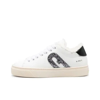 Furla Low Top Skateboard Shoes 4cm Women's White