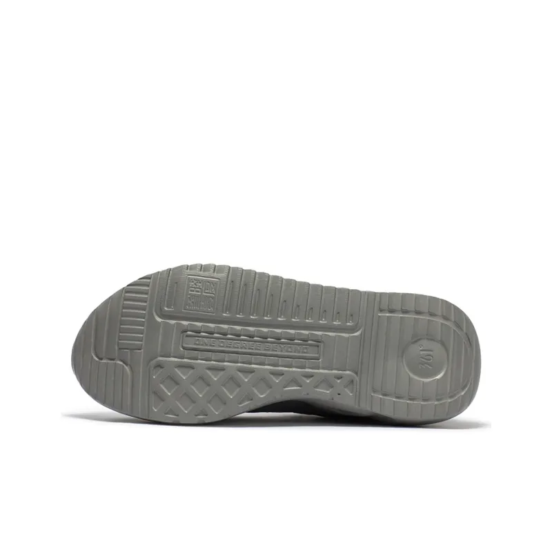 361° Yunshu 3 Shock Absorbers With Slip Resistant And Abrasion Resistant Properties Low Top Casual Shoes Men's Gray-4