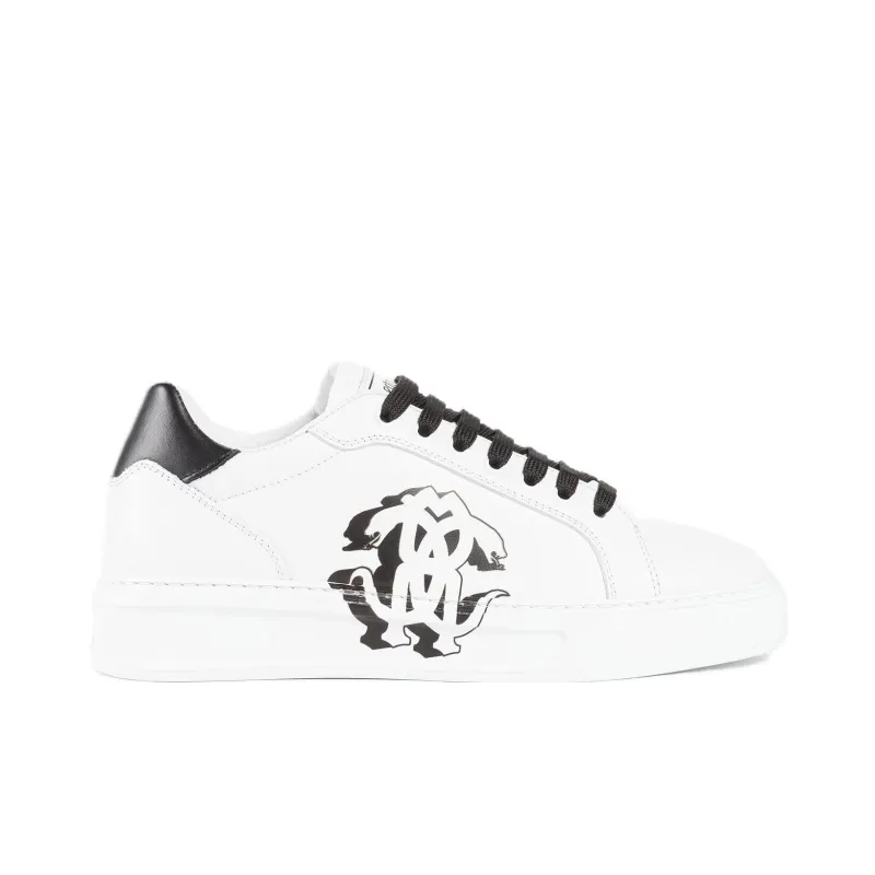 Roberto Cavalli Skateboard Shoes Women's White-1