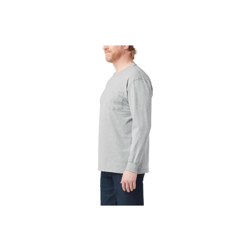 Dickies Heavyweight Long Sleeve Pocket T-Shirt T-Shirt Men's Gray-2