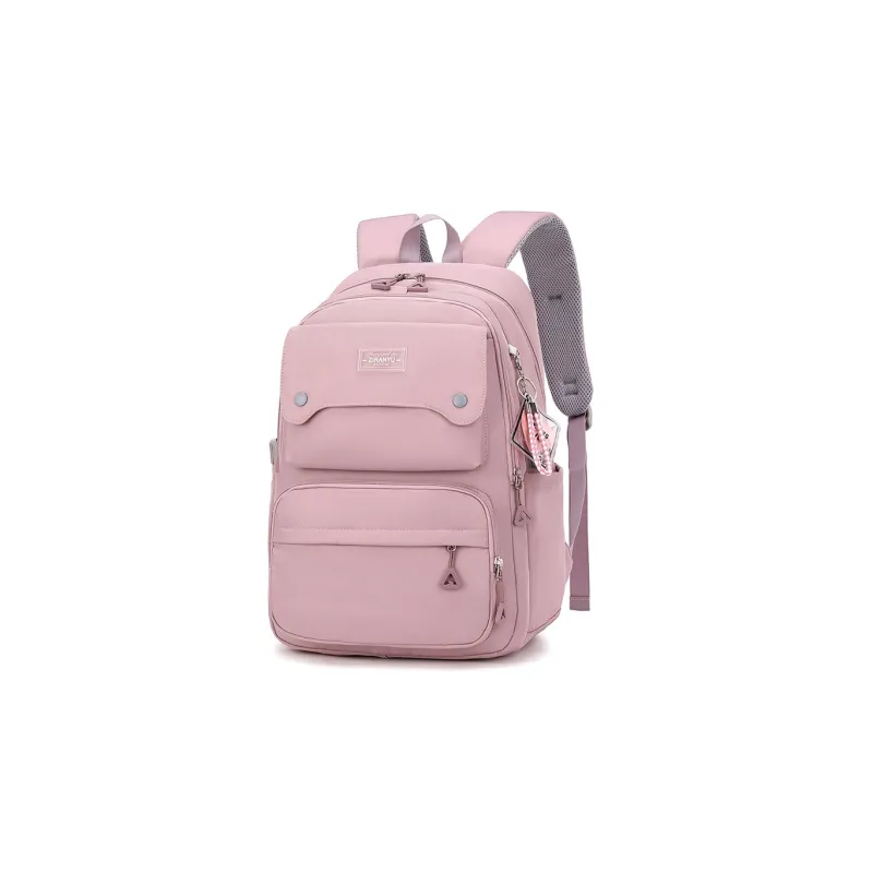Natural Fish Nylon Backpacks Regular Unisex Blue/Purple/Black/Pink/Gray/Yellow-2