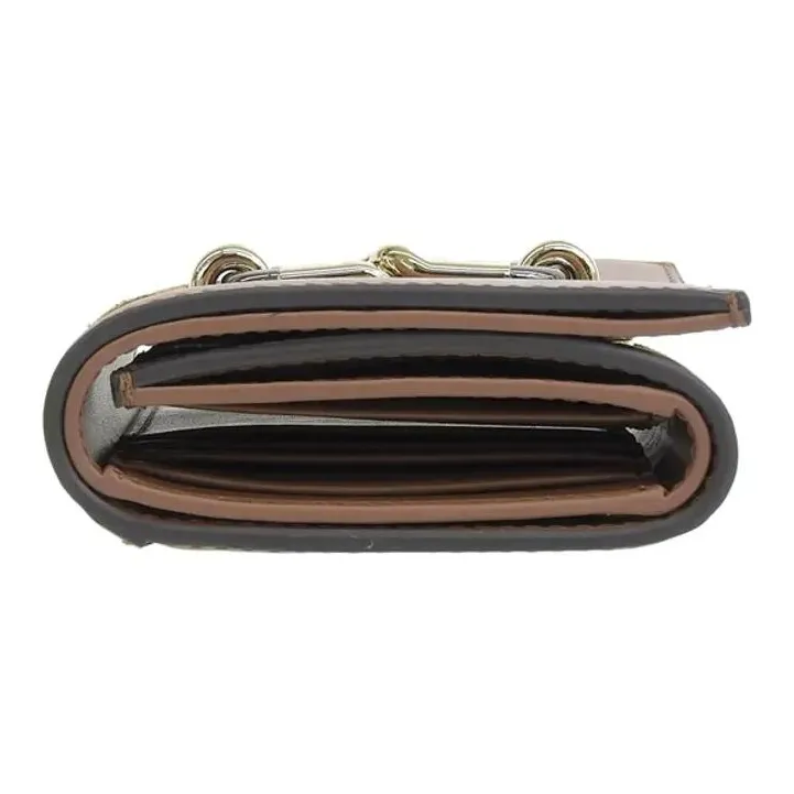 Furla Sirena Collection Leather Wallet Women's Brown-2