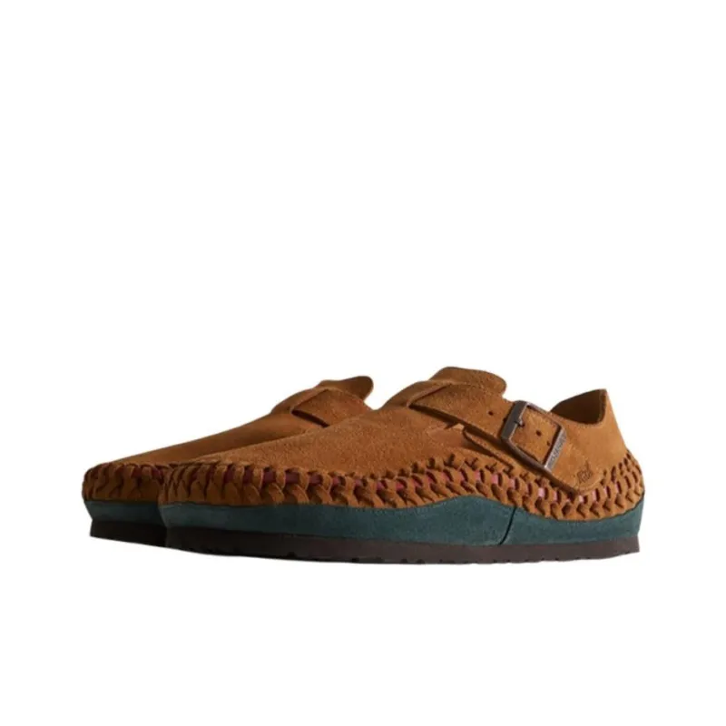 Birkenstock London Braided Kith Biscuit-2