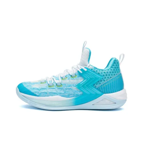361° Big3 2.0 Basketball Shoes Men Mid Top Current Blue/Glacier Blue