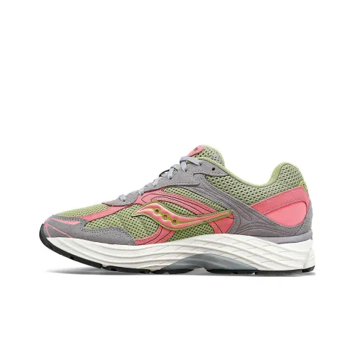 Saucony ProGrid Omni 9 Premium Grey Green Pink