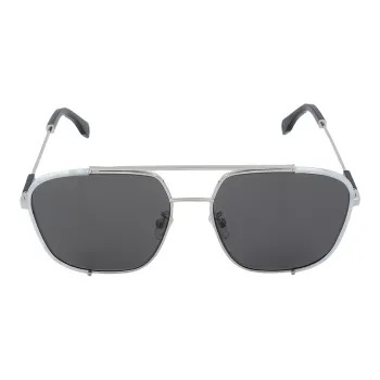FENDI Metal Aviator Sunglasses Men's Silver