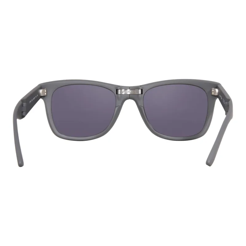 LACOSTE Plastic Square Sunglasses Unisex Gray-2