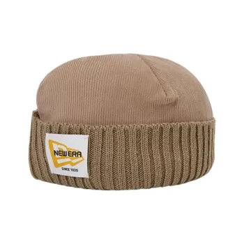 New Era Polyester Elastane Beanies Unisex Brown