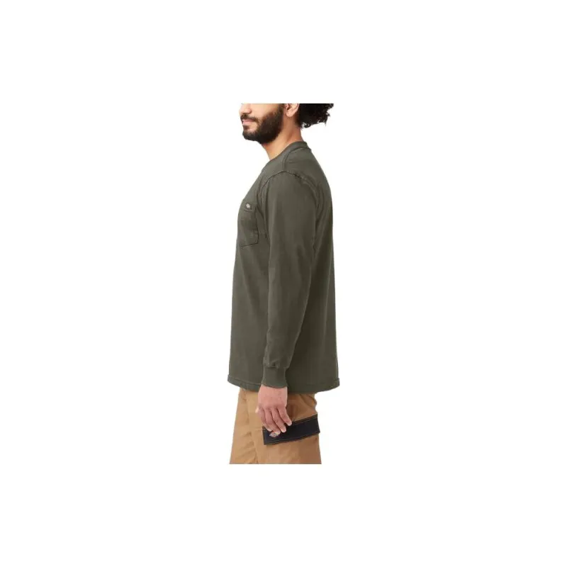Dickies Heavyweight Long Sleeve Pocket T-Shirt Men's Umber-2