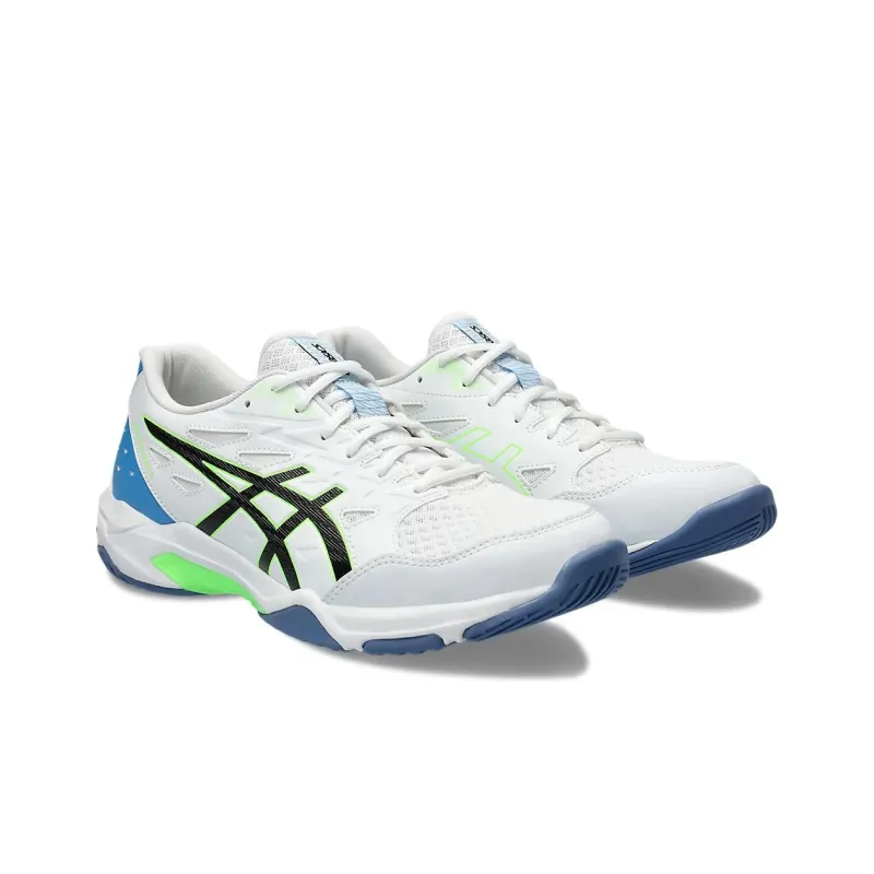 Asics Gel Rocket 11 White Lime Burst-3