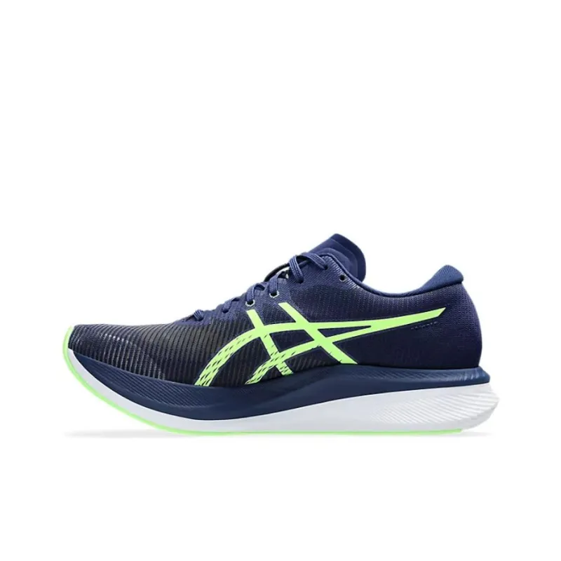 Asics Magic Speed 3 Blue Expanse Illuminate Green-1