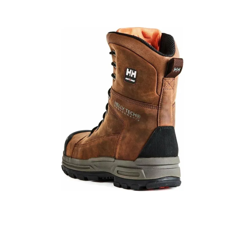 HELLY HANSEN Wear-Resistant Height Increasing Crew Outdoor Boots Men's Brown-2