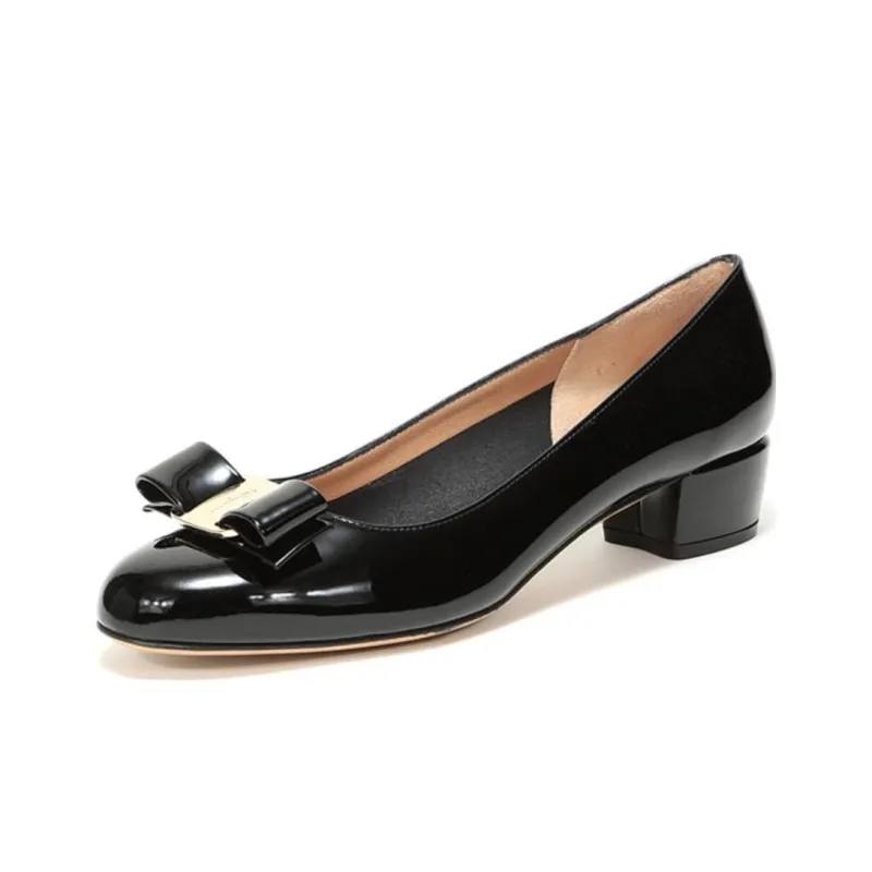 FERRAGAMO Bow Detail Pumps-2