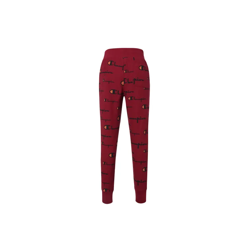 Champion Sports Pants US Version Unisex Cherry Red-1