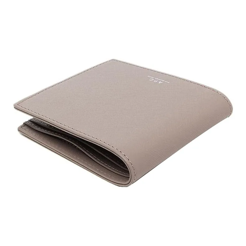 A.P.C Leather Wallet Men's Gray-3