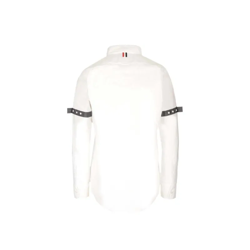 THOM BROWNE Long Sleeved Buttoned Shirt-1