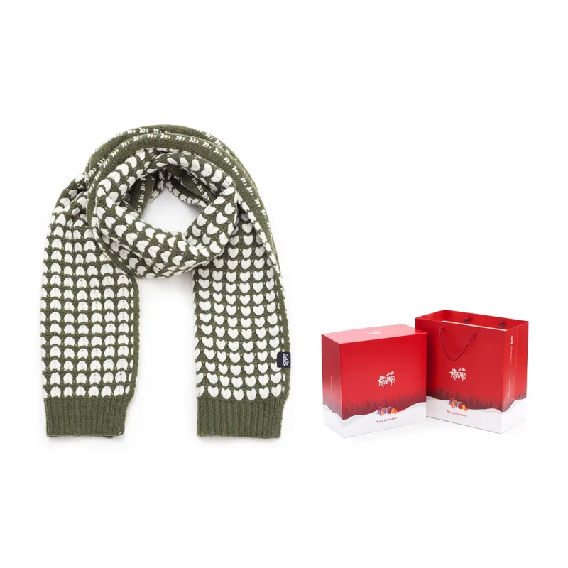 KENMO Knit Scarves Unisex-28