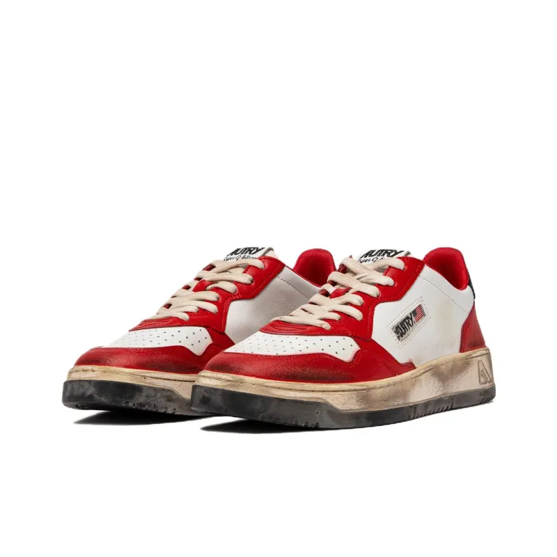 AUTRY Medalist Super Vintage Leather Sneakers-2