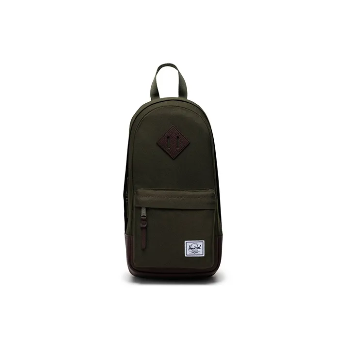 Herschel Recycled Material Shoulder Bag, Crossbody Bag Unisex Ivy Green-0