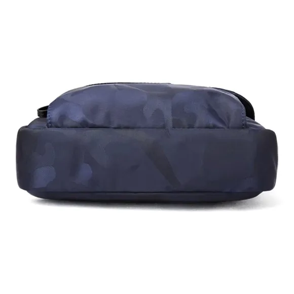 BJIAX Nylon Backpack Crossbody Bag Shoulder Bag Men's Black Camouflage/Blue Camouflage-12