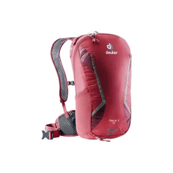 DEUTER Polyester Cycling Bag Backpack Regular Unisex Cranberry
