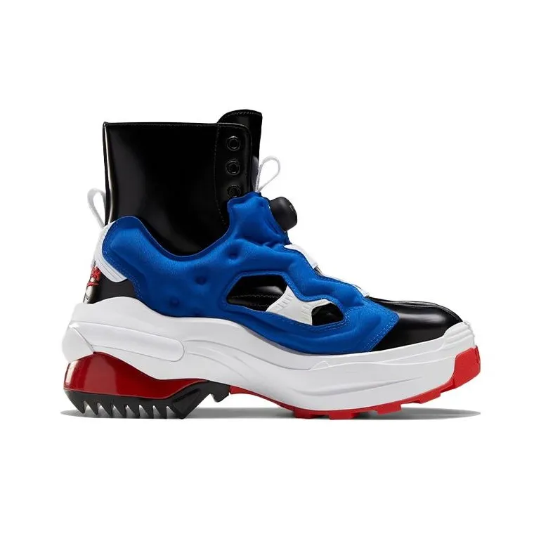 Reebok Maison Margiela X InstaPump Fury Tabi 'Black Vector Blue'-1