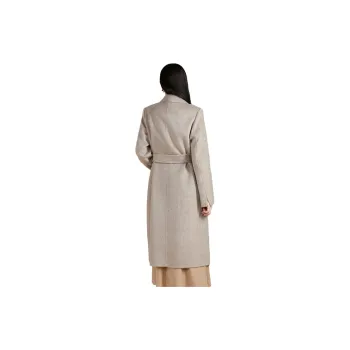 SMEN Long Double-Sided Wool Coat Women's