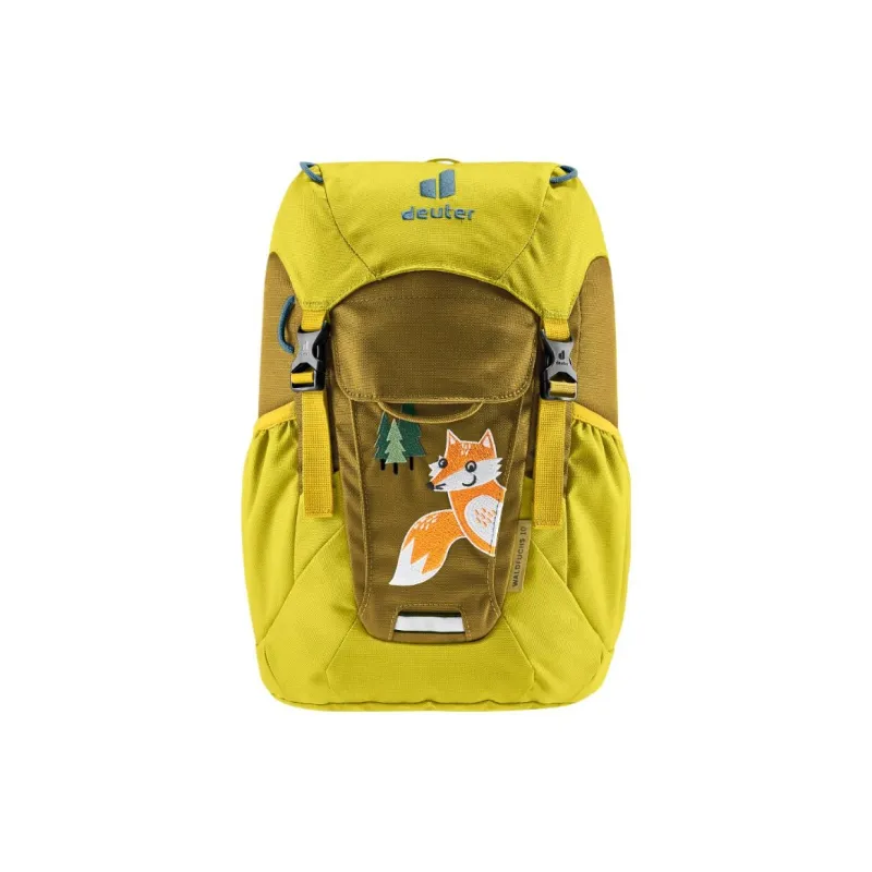 DEUTER 10L Backpack Double Shoulder Outdoor Bag Polyester Ginger Yellow Corn Men's-0