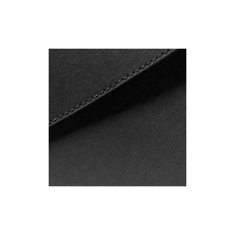 MICHAEL KORS Jet Set Travel Leather Envelope Bag Shoulder Bag Crossbody Bag Small Size Women's Black-4