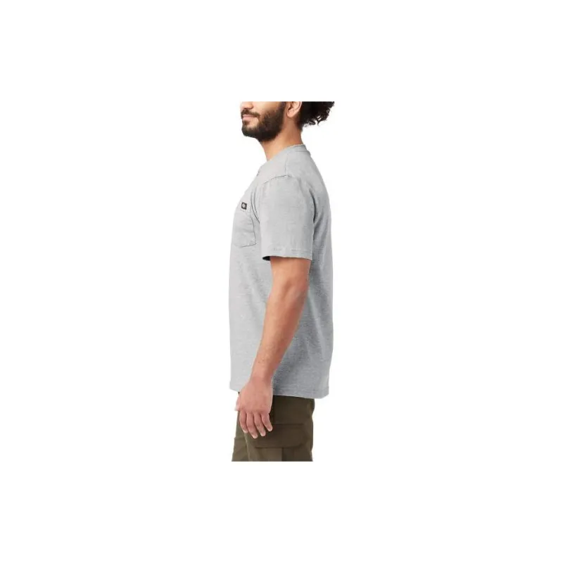 Dickies Heavyweight Short Sleeve Henley T-Shirt T-Shirt Men's Gray-2
