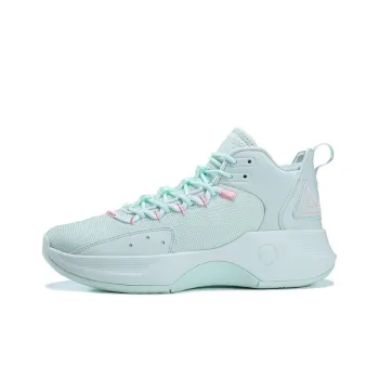 PEAK Durable Breathable Low Top Basketball Shoes Women's Green