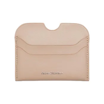 Acne Studios Logo Detailed Open Top Cardholder