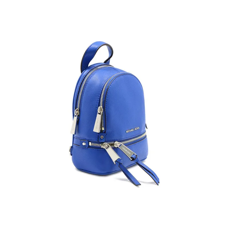 MICHAEL KORS Calfskin Backpack Women's Blue-1