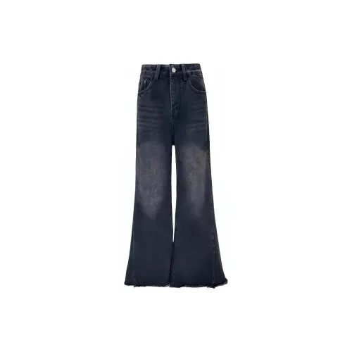 Jenna Chun Jeans Women's Black Gray