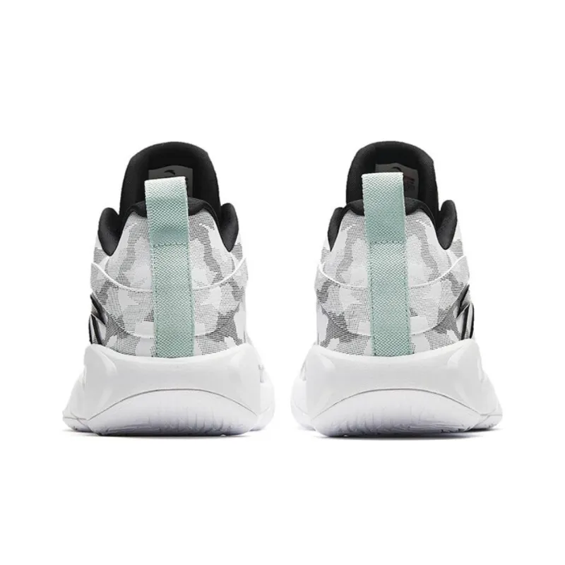 Anta Windhole 4th Generation Slip Resistant Basketball Shoes Men's White Black-2