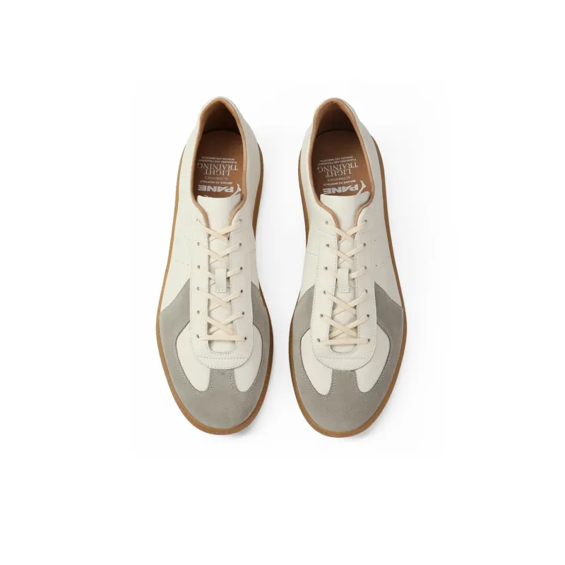 PANE Light Training Model TRAVERTINE Slip Resistant Low Top Casual Shoes Unisex White-3