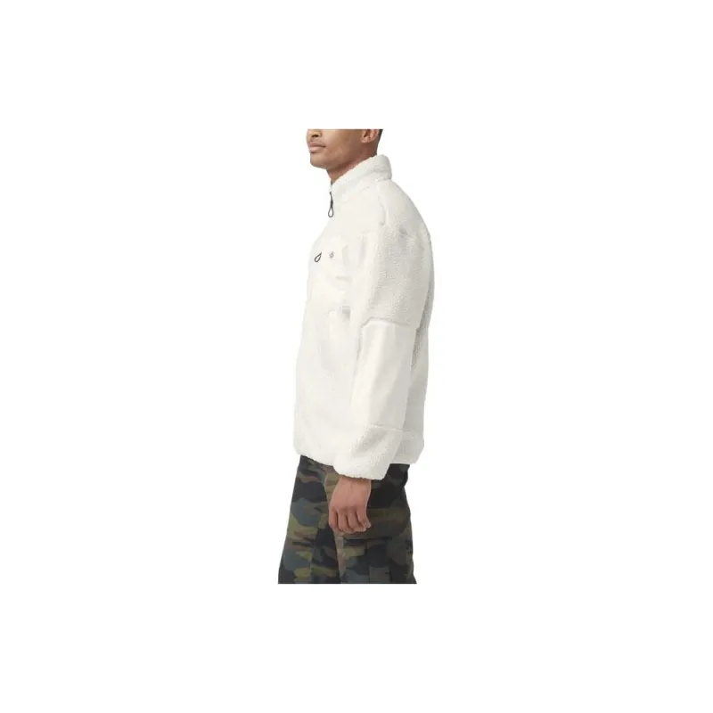 Dickies Chute Fleece Jacket Jackets Coats Men's White-2