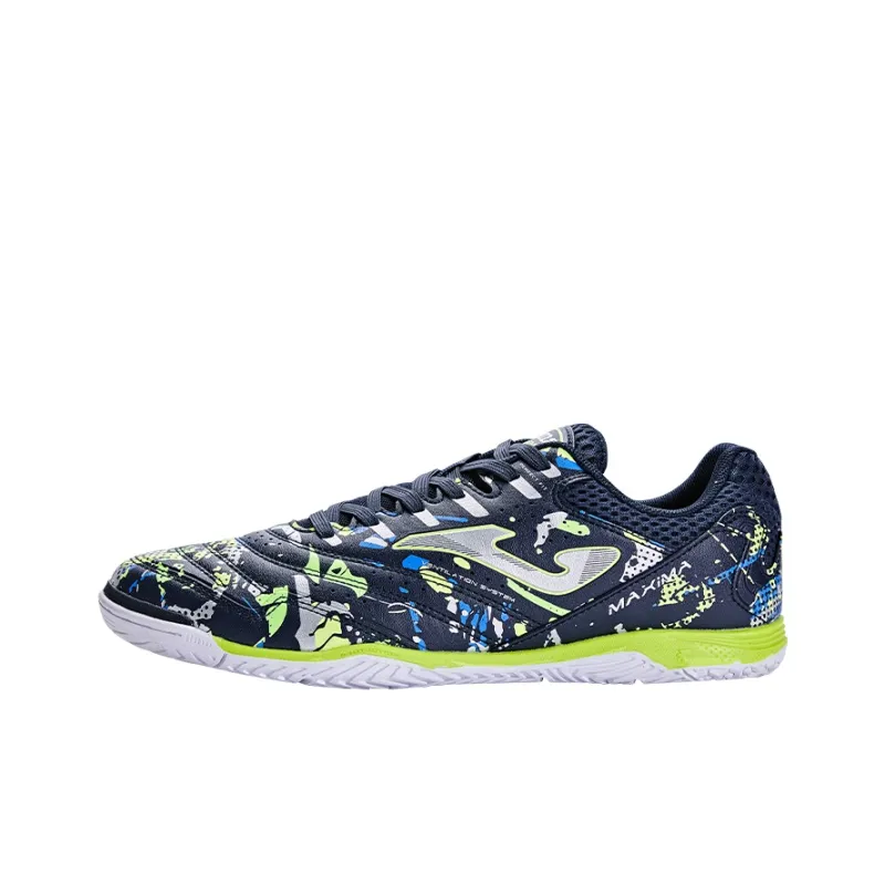 Joma IC/IN Anti Slip Wear Resistant Soccer Shoes Men's Blue Colorful-0